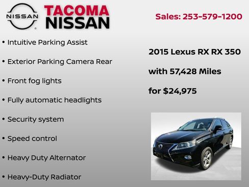 Used 2015 Lexus RX 350 AWD image 10