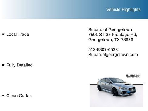 Used 2016 Subaru WRX Premium image 9