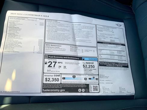 New 2025 MINI Cooper Countryman S w/ Comfort Package Max image 21