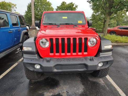 Certified 2021 Jeep Wrangler Unlimited Sport AWD/4WD image 2