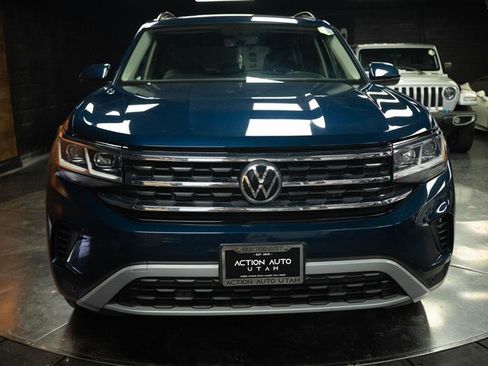 Used 2021 Volkswagen Atlas SE w/ Panoramic Sunroof Package AWD/4WD image 3