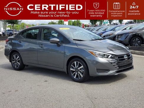 Certified 2025 Nissan Versa SV w/ Trunk Package FWD image 1