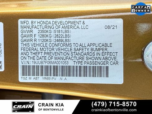 Used 2021 Acura TLX Type S image 34