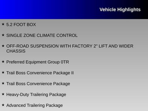 Used 2024 Chevrolet Colorado Trail Boss w/ Advanced Trailering Package AWD/4WD image 12