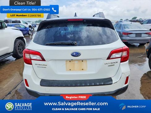 Used 2016 Subaru Outback 3.6R Limited w/ Popular Package #4 AWD/4WD image 8