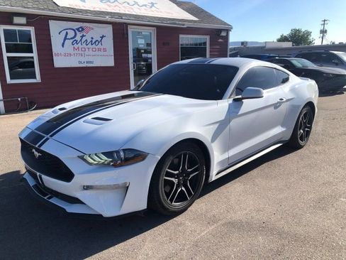 Used 2022 Ford Mustang Premium w/ Ford Safe & Smart Package RWD image 1