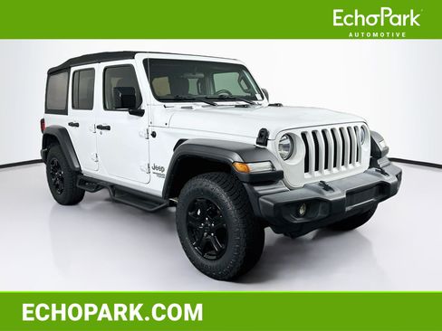 Used 2019 Jeep Wrangler Unlimited Sport S AWD/4WD image 1