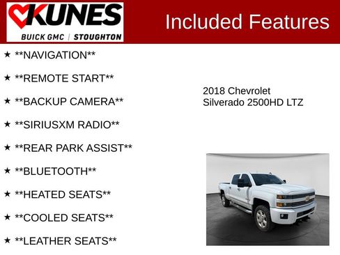 Used 2018 Chevrolet Silverado 2500 LTZ w/ Custom Sport Edition AWD/4WD image 2