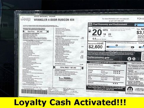New 2025 Jeep Wrangler Unlimited Rubicon image 36