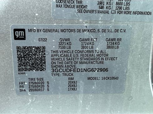 Used 2022 Chevrolet Silverado 1500 LT Trail Boss w/ Convenience Package II image 32