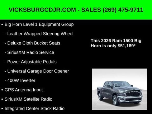 New 2026 RAM 1500 Big Horn image 22