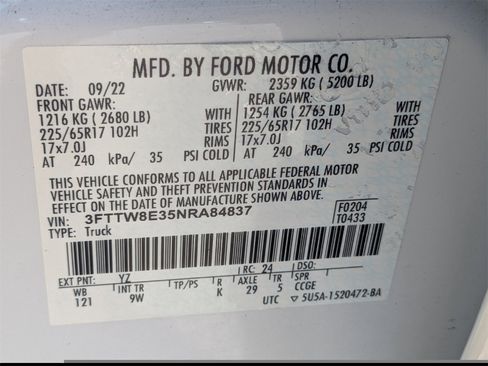 Used 2022 Ford Maverick XL image 21