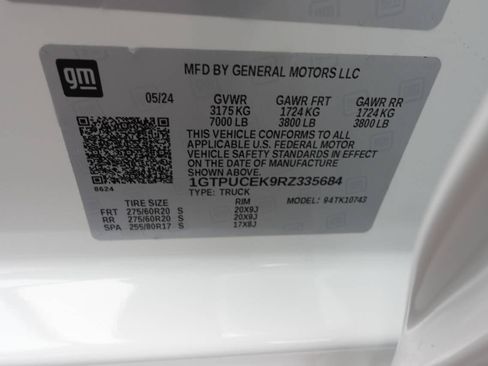 Used 2024 GMC Sierra 1500 Elevation w/ LPO, GMC Protection Package image 19