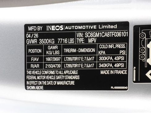 New 2026 INEOS Grenadier AWD/4WD image 21