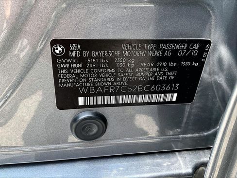 Used 2011 BMW 535i Sedan RWD image 31