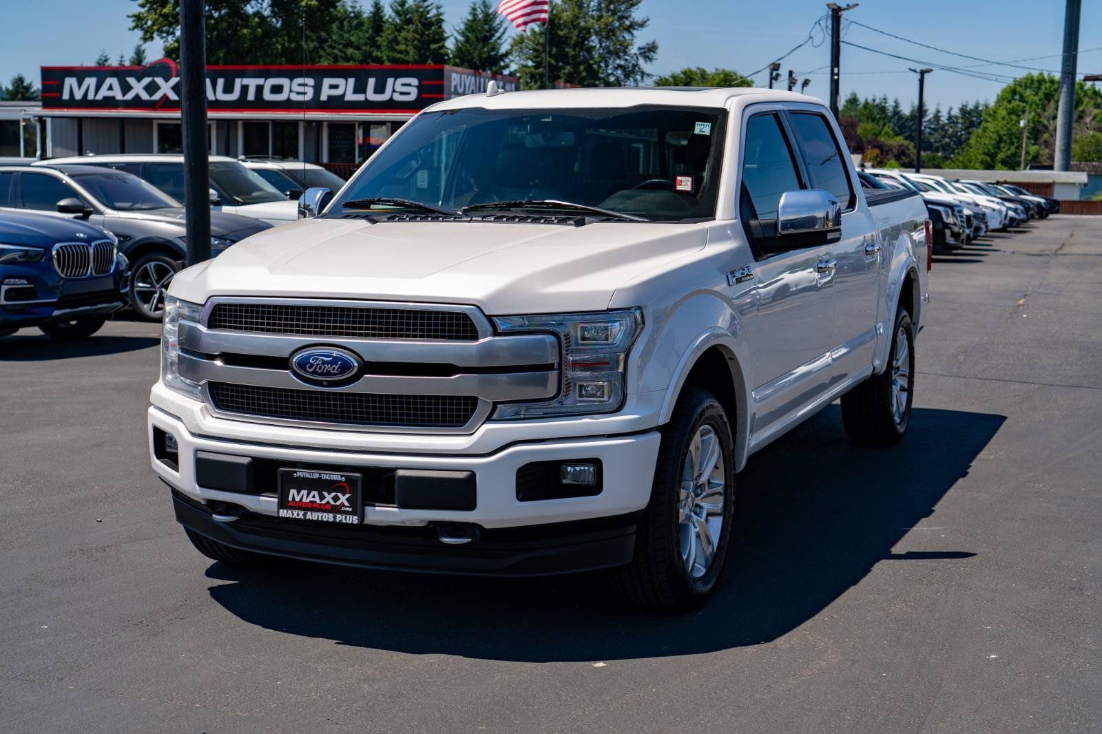 Used 2018 Ford F150 Platinum w/ Technology Package AWD/4WD image 4