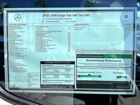 New 2026 Mercedes-Benz Sprinter 2500 image 19