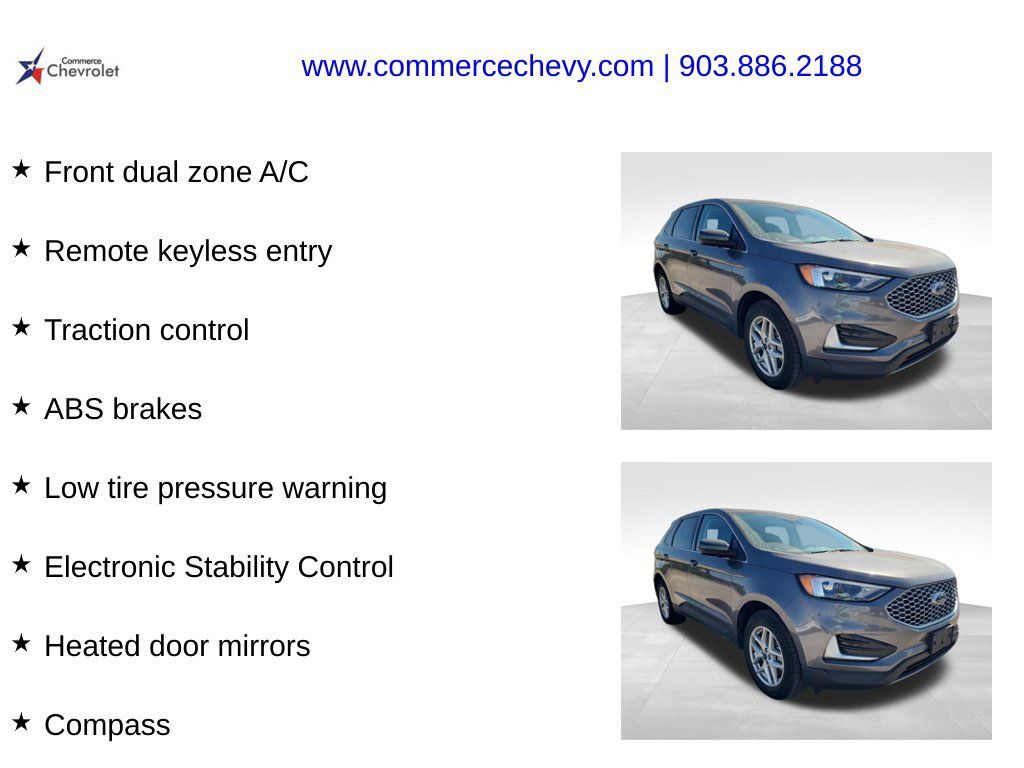 Used 2024 Ford Edge SEL AWD/4WD image 4