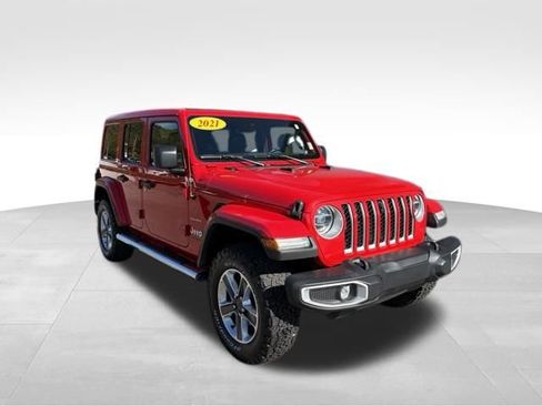 Used 2021 Jeep Wrangler Unlimited Sahara image 3