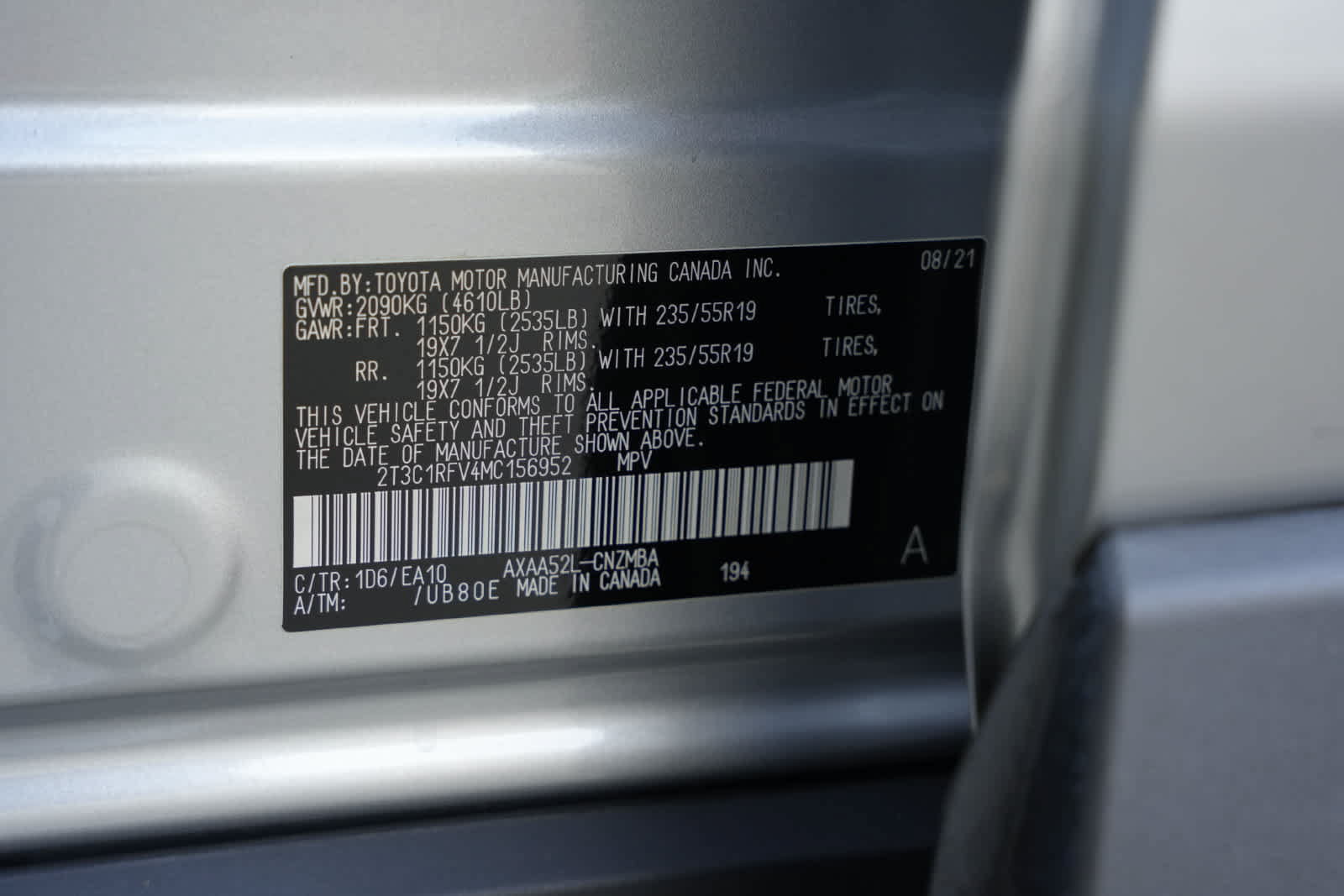 Used 2021 Toyota RAV4 XLE Premium FWD image 24