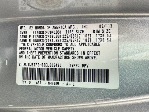 Used 2013 Honda Crosstour EX-L image 11