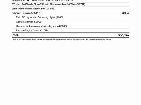 Certified 2024 BMW X5 xDrive40i w/ Premium Package image 3