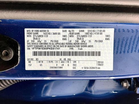 Certified 2023 Ford F150 XLT w/ Equipment Group 302A High AWD/4WD image 36