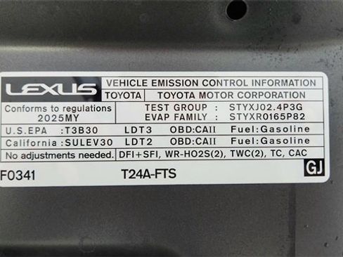 Used 2025 Lexus TX 350 FWD w/ Convenience Package image 64