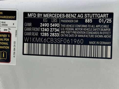 Certified 2025 Mercedes-Benz CLE 53 AMG 4MATIC Cabriolet image 31