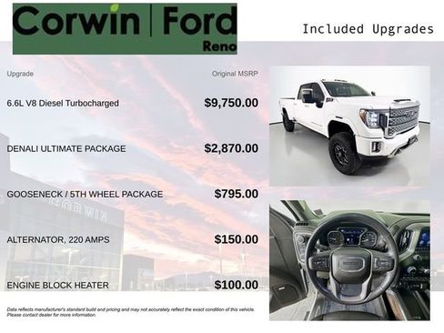 Used 2020 GMC Sierra 3500 Denali w/ Denali Ultimate Package image 3