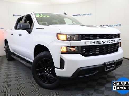 Used 2021 Chevrolet Silverado 1500 Custom w/ Rally Edition image 2