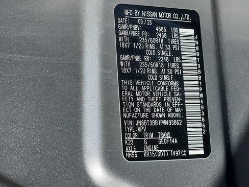 Certified 2023 Nissan Rogue SV AWD/4WD image 26