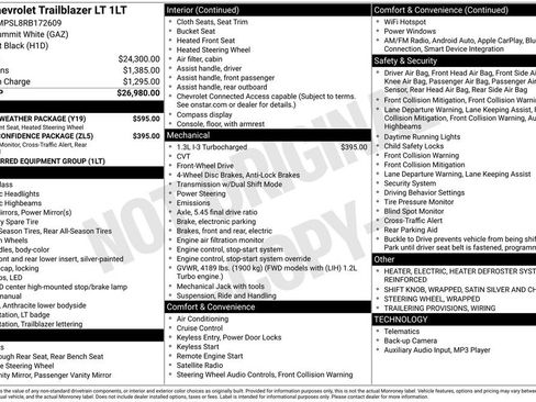 Used 2024 Chevrolet TrailBlazer LT w/ LT Cold Weather Package image 5