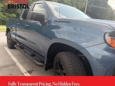 Used 2024 Chevrolet Silverado 1500 Custom w/ Turbomax Blackout Package AWD/4WD image 2