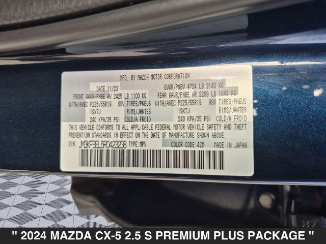 Used 2024 MAZDA CX-5 AWD 2.5 S w/ Premium Plus Pkg image 37