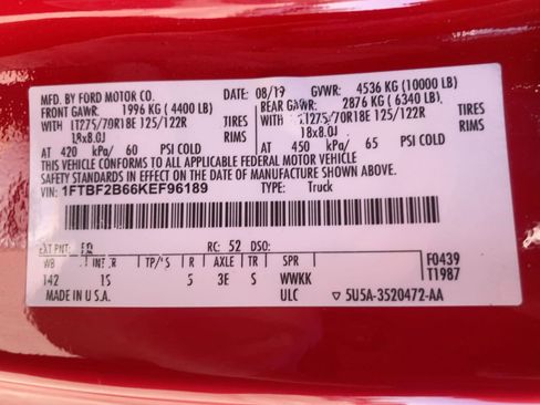 Used 2019 Ford F250 XL w/ STX Appearance Package image 16