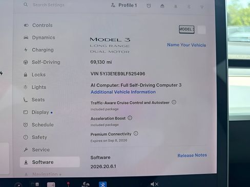 Used 2020 Tesla Model 3 Long Range AWD/4WD image 17