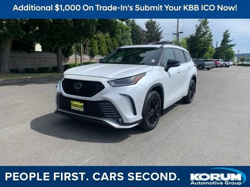 Used 2023 Toyota Highlander XSE AWD/4WD image 1