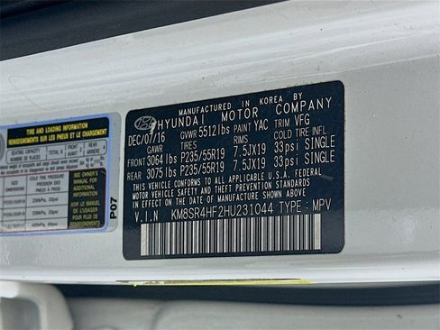 Used 2017 Hyundai Santa Fe Limited image 35