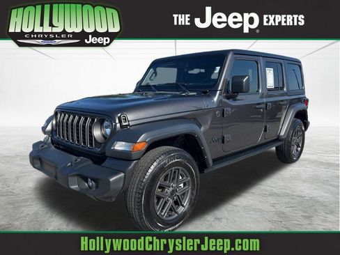 Certified 2024 Jeep Wrangler Sport S AWD/4WD image 1