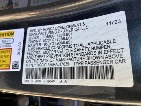 Used 2024 Honda Accord EX image 33