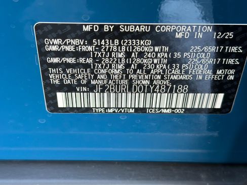 New 2026 Subaru Outback Wilderness image 27