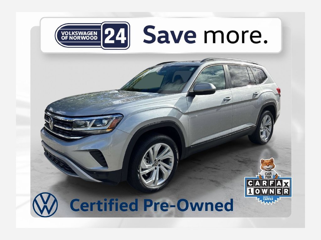 Certified 2023 Volkswagen Atlas SE w/ Panoramic Sunroof Package AWD/4WD image 1