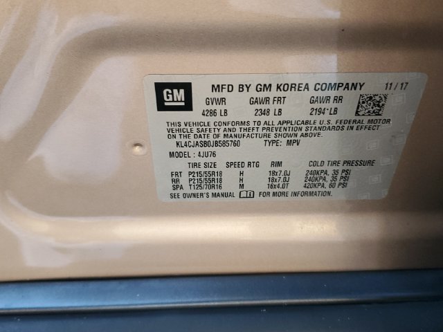 Certified 2018 Buick Encore Preferred FWD image 30