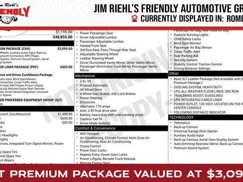 Used 2021 Chevrolet Traverse LT w/ LT Premium Package image 1