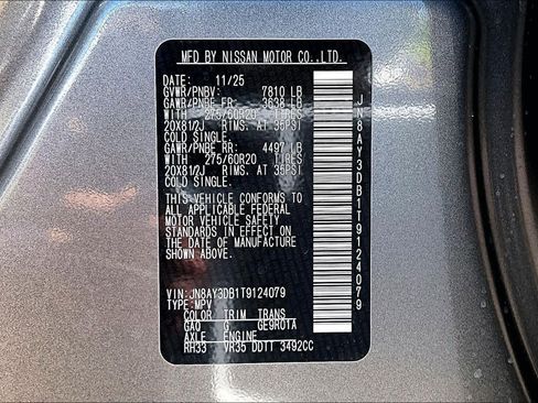 New 2026 Nissan Armada PRO-4X w/ Captain's Chari Seat Package AWD/4WD image 16