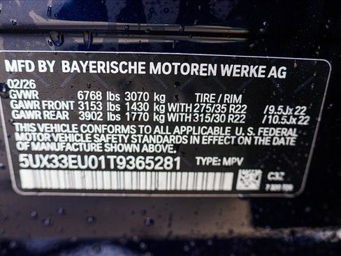 New 2026 BMW X5 M60i AWD/4WD image 27