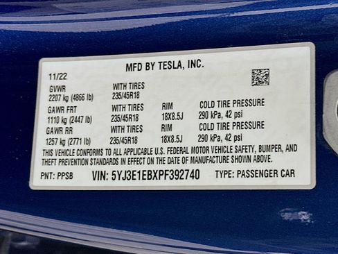 Used 2023 Tesla Model 3 Long Range AWD/4WD image 12
