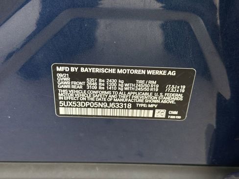 Used 2022 BMW X3 xDrive30i w/ Premium Package image 25