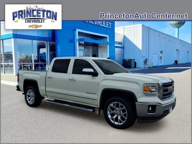 Used 2014 GMC Sierra 1500 SLT w/ SLT Crew Cab Value Package AWD/4WD image 1